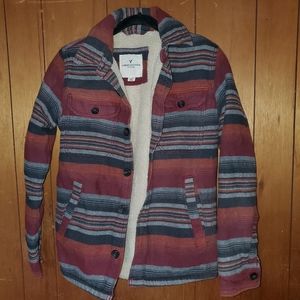 AE sherpa lined jacket